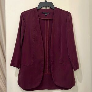 Women’s Blazer in Burgundy Size Small
